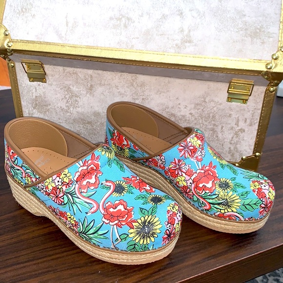 dansko jute pro flamingo